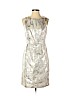 Trina Turk 100% Polyester Silver Cocktail Dress Size 2 - photo 1