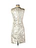 Trina Turk 100% Polyester Silver Cocktail Dress Size 2 - photo 2
