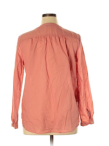 Ann Taylor LOFT Outlet Long Sleeve Blouse (view 2)