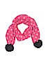 Gap Kids 100% Polyester Polka Dots Pink Scarf One size (kids) - photo 1