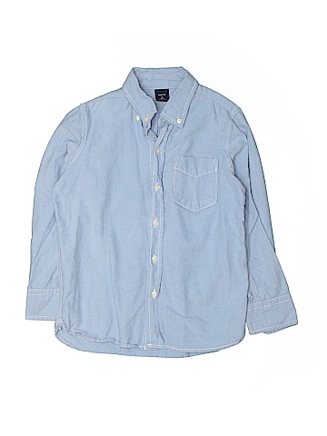 Gap Kids Long Sleeve Button-Down Shirt (view 1)