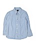 Gap Kids 100% Cotton Blue Long Sleeve Button-Down Shirt Size 6 - 7 - photo 1