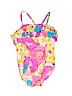 The Children's Place Purple One Piece Swimsuit Size 4T - photo 1