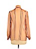 Hemant And Nandita 100% Polyester Orange Long Sleeve Blouse Size M (petite) - photo 2