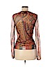Etcetera Brown Long Sleeve Top Size M - photo 2