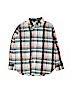 Gap Kids 100% Cotton Plaid Blue Long Sleeve Button-Down Shirt Size 6 - 7 - photo 1