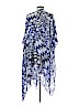 Michael Stars 100% Viscose Print Blue Wrap One size - photo 2