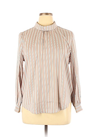 Ann Taylor Long Sleeve Blouse (view 1)