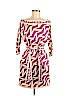 Diane von Furstenberg 100% Silk Purple Casual Dress Size 6 - photo 1