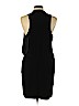 Tibi 100% Silk Black Cocktail Dress Size 10 - photo 2
