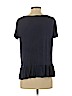 Ella Moss Blue Short Sleeve Top Size S - photo 2