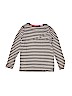 Splendid Stripes Black Long Sleeve Top Size 10 - photo 2