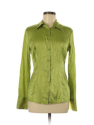 Piazza Sempione Long Sleeve Silk Top (view 1)