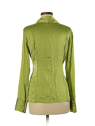 Piazza Sempione Long Sleeve Silk Top (view 2)