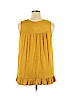 St. John's Bay Yellow Sleeveless Top Size XL (petite) - photo 2