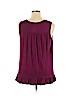St. John's Bay Purple Sleeveless Top Size XL (petite) - photo 2