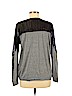 John Eshaya 100% Cotton Gray Long Sleeve Top Size S (petite) - photo 2