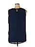 Xhilaration 100% Polyester Blue Sleeveless Blouse Size XL - photo 2