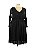 ABound Black Casual Dress Size 3X - photo 1