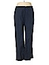 Evan Picone Blue Linen Pants Size 14 (petite) - photo 1