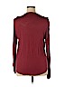 SONOMA life + style 100% Rayon Red Long Sleeve Top Size XL - photo 2