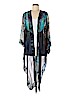 Sterling Styles 100% Silk Blue Kimono One size - photo 1