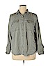 Lucky Brand Gray Long Sleeve Button-Down Shirt Size XL - photo 1