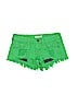 Wildfox Green Denim Shorts Size 26 waist - photo 1