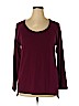Kenar Burgundy Long Sleeve T-Shirt Size XL - photo 1