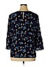 Primark 100% Polyester Blue Long Sleeve Blouse Size 16 - photo 2