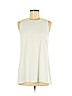Theory White Sleeveless Blouse Size M - photo 1