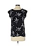 Rebecca Taylor 100% Silk Black Sleeveless Silk Top Size 2 - photo 1