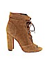 Nine West 100% Leather Brown Ankle Boots Size 7 - photo 1