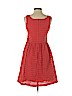 Trina Turk 100% Cotton Red Casual Dress Size 2 - photo 2