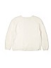 Zara 100% Cotton Solid White Pullover Sweater Size 11/12 - photo 2