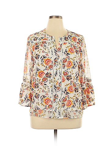 Fever Long Sleeve Blouse (view 1)
