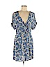 H&M Blue Casual Dress Size 8 - photo 1