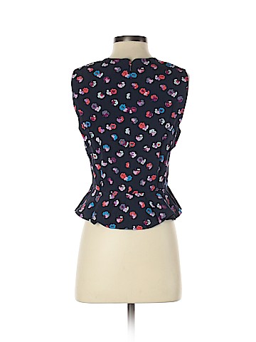 Rebecca Taylor Sleeveless Silk Top (view 2)