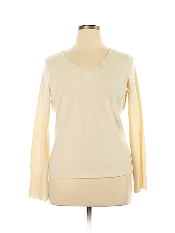 Ann Taylor Cashmere Pullover Sweater (view 1)