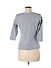 Talbots 100% Cotton Gray 3/4 Sleeve T-Shirt Size M (petite) - photo 2