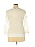 Ann Taylor 100% Cotton White Cardigan Size XL - photo 2
