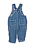 Unbranded 100% Cotton Blue Overalls Size 6-9 mo - photo 2