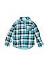 Crazy 8 100% Cotton Blue Long Sleeve Button-Down Shirt Size 5T - photo 1