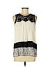 Karen Kane 100% Viscose White Sleeveless Blouse Size M - photo 1