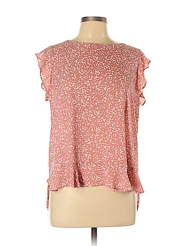 Ann Taylor LOFT Outlet Short Sleeve Blouse (view 1)