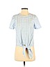 Madewell Blue Short Sleeve Blouse Size XS - photo 1