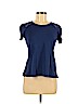 Karen Millen Blue Short Sleeve Top Size 8 - photo 1