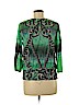 Style&Co 100% Nylon Green 3/4 Sleeve Top Size M (petite) - photo 2
