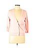 Banana Republic Pink Silk Cardigan Size L (petite) - photo 1