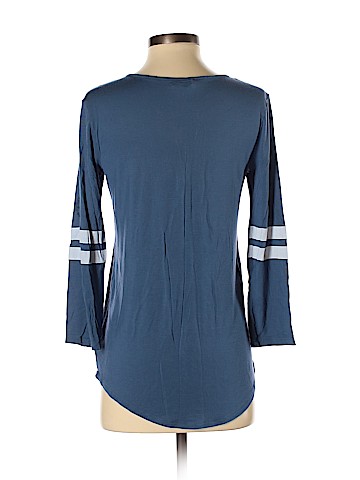 Victoria's Secret Pink 3/4 Sleeve Henley (view 2)